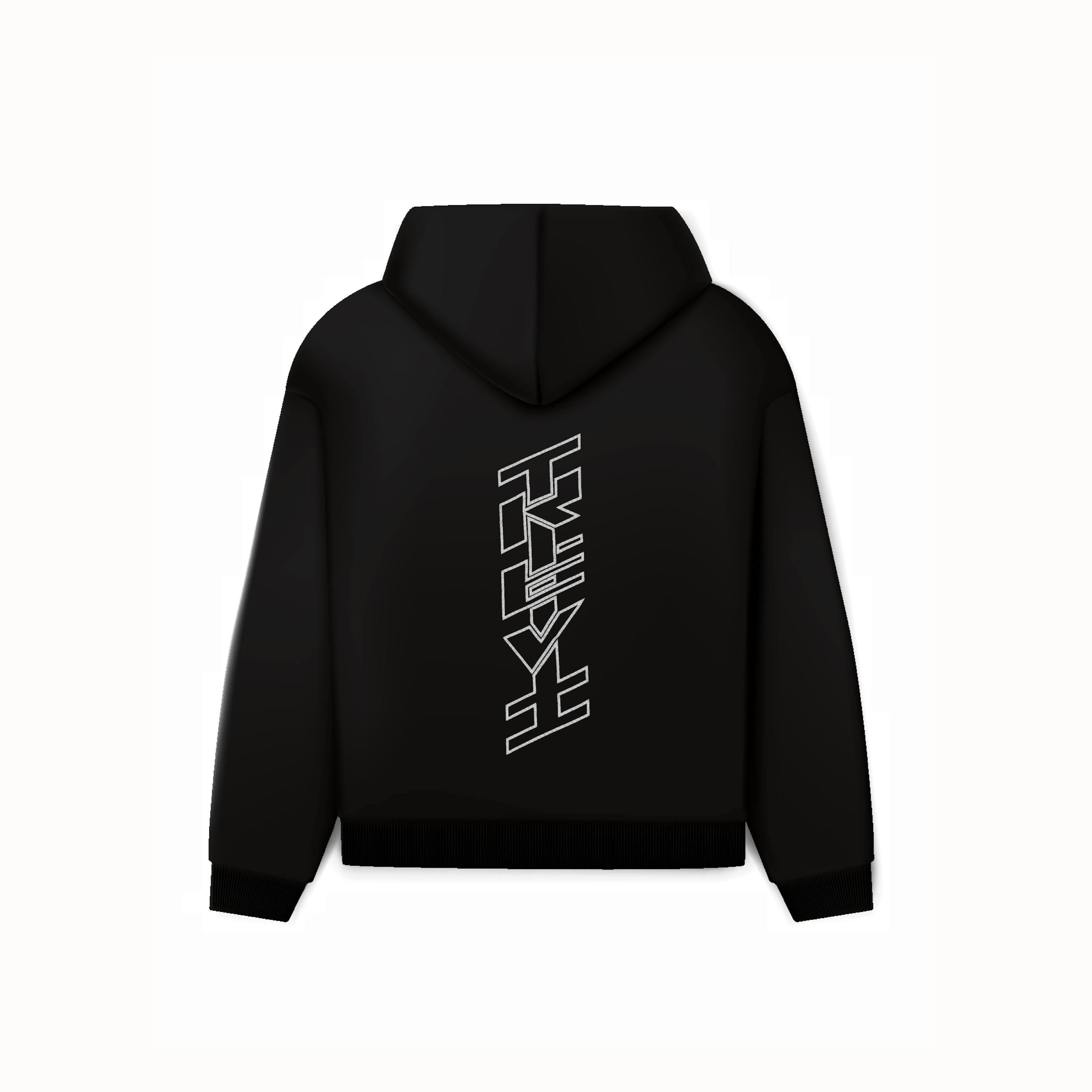 (TREVI) Vintage Hoodie                           Black