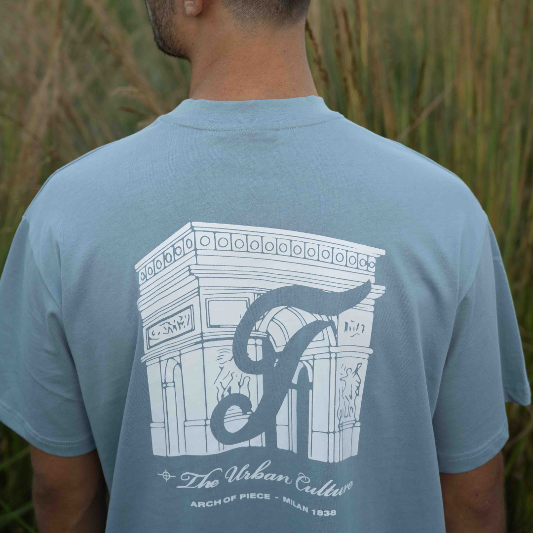 Trevi Arco Tee - Sky Blue