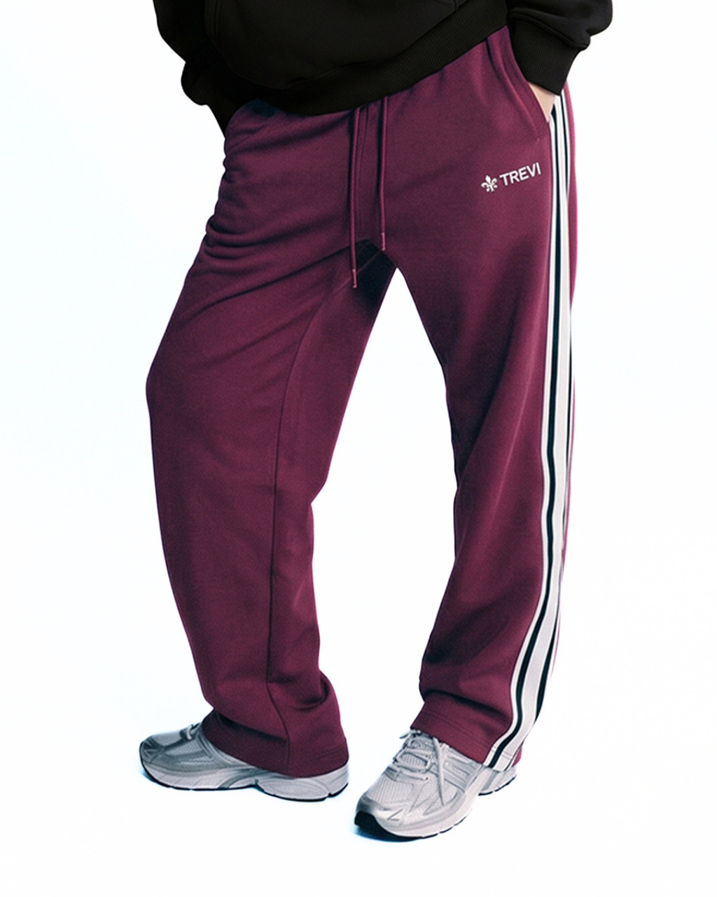 Track Pants                                   Burgundy