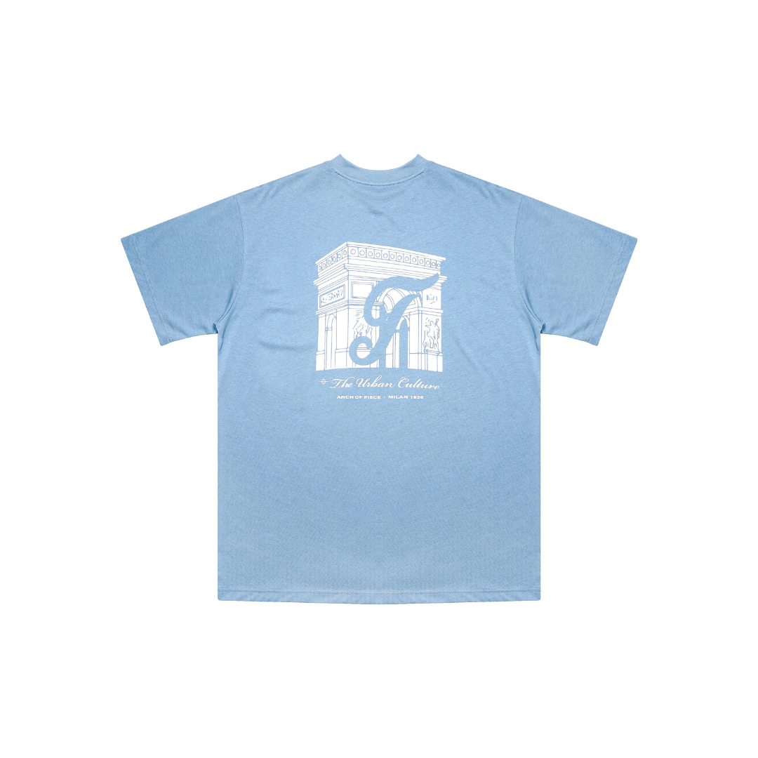 Trevi Arco Tee - Sky Blue