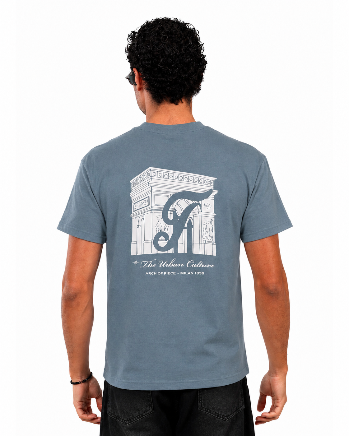 Arch of Piece Shirt - Washed Blue