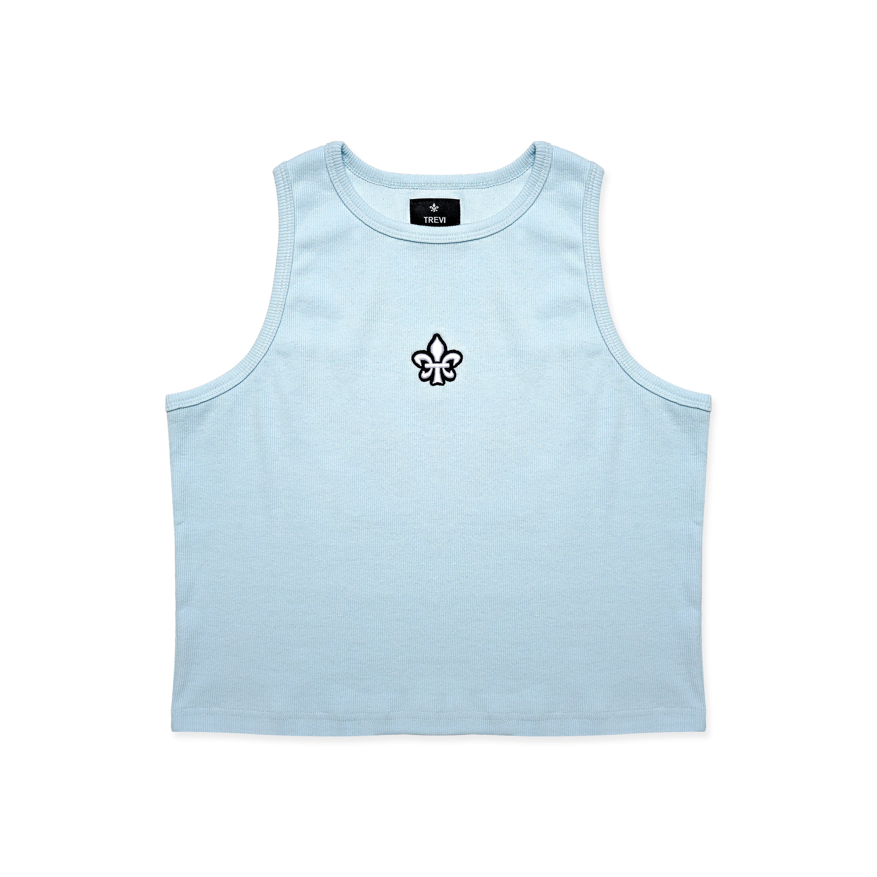 Crop Top                                                Baby Blue