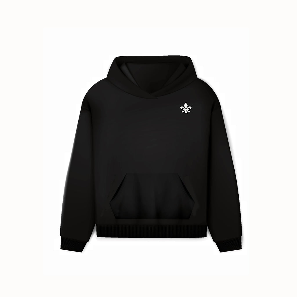 (TREVI) Vintage Hoodie                           Black