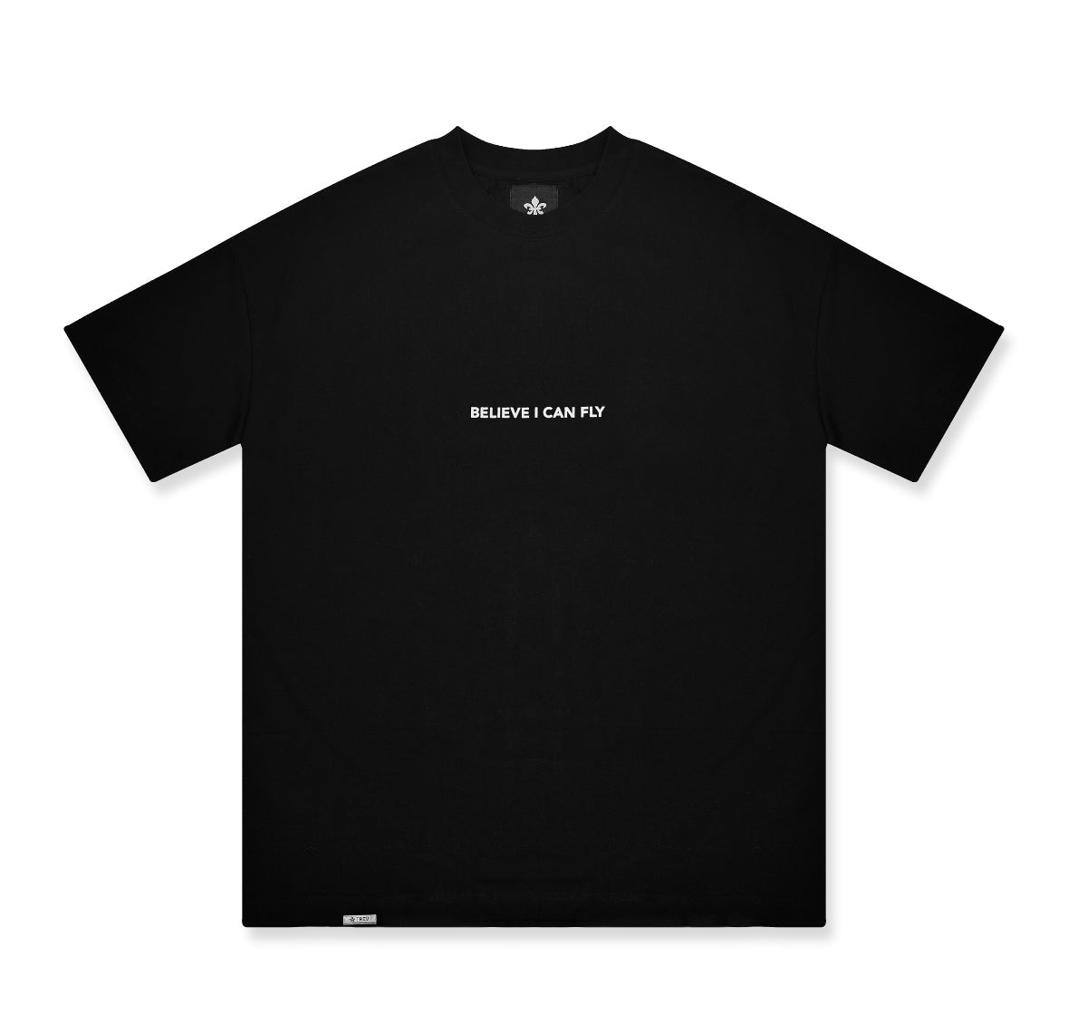 Believe I Can Fly Shirt                   Black