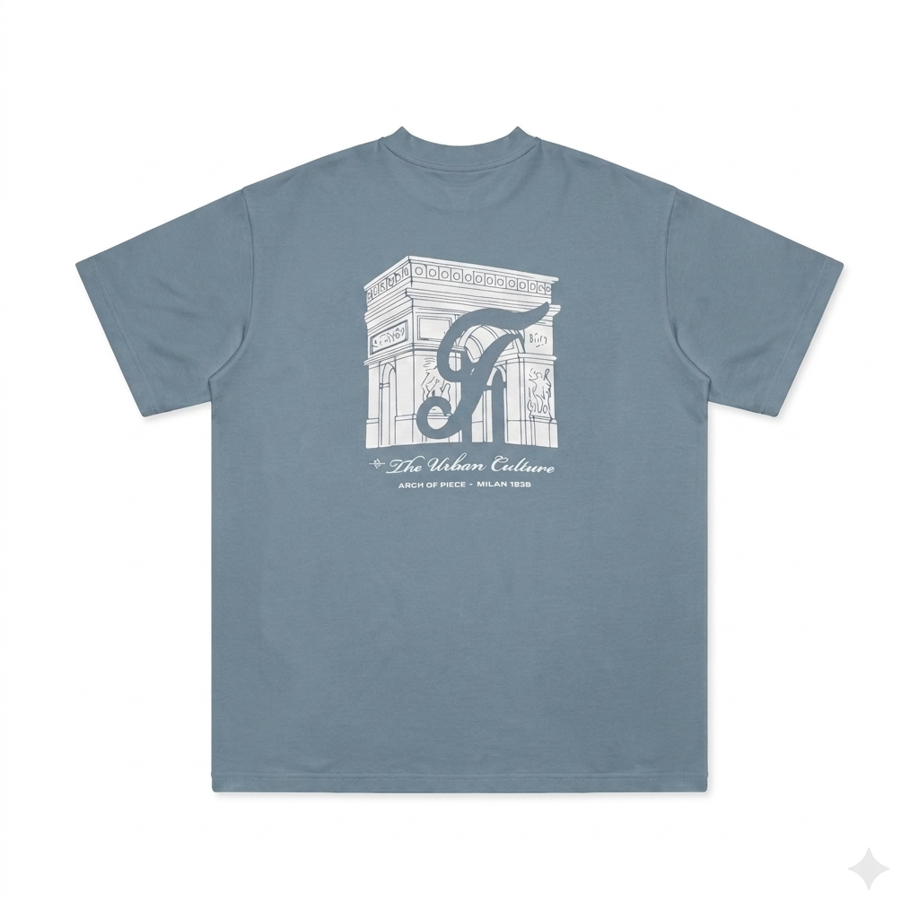 Arch of Piece Shirt - Washed Blue