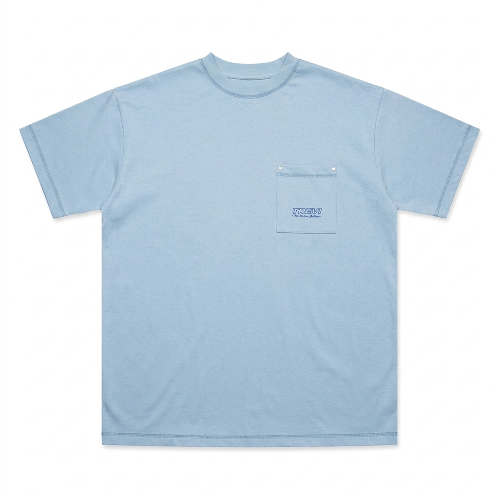 Classic Pocket Shirt - Sky Blue