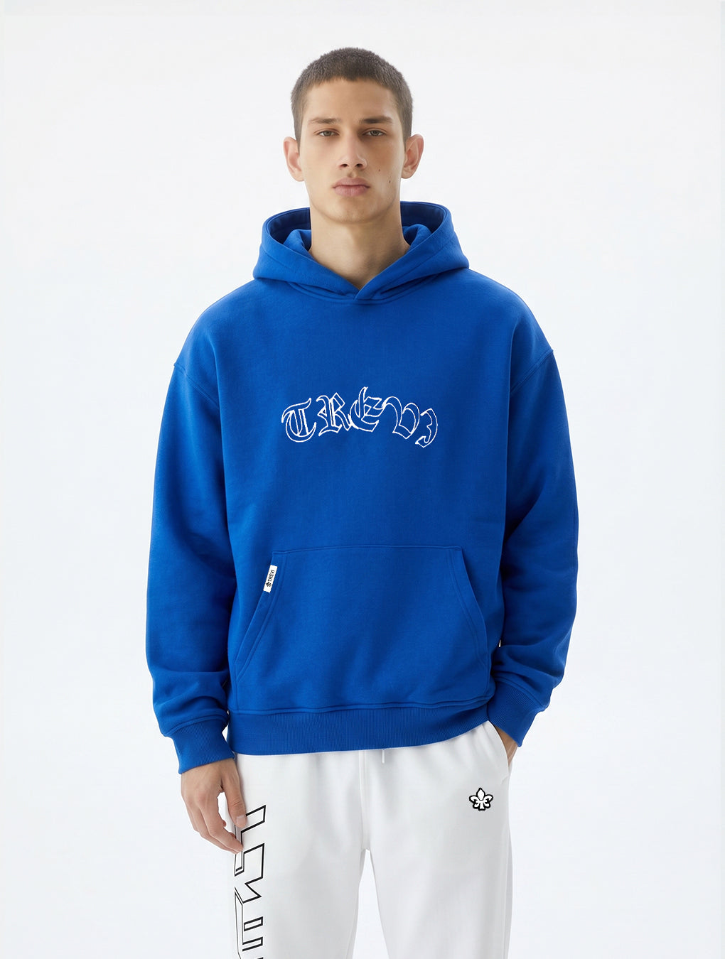 Logo (TREVI) Hoodie                                                  Blue