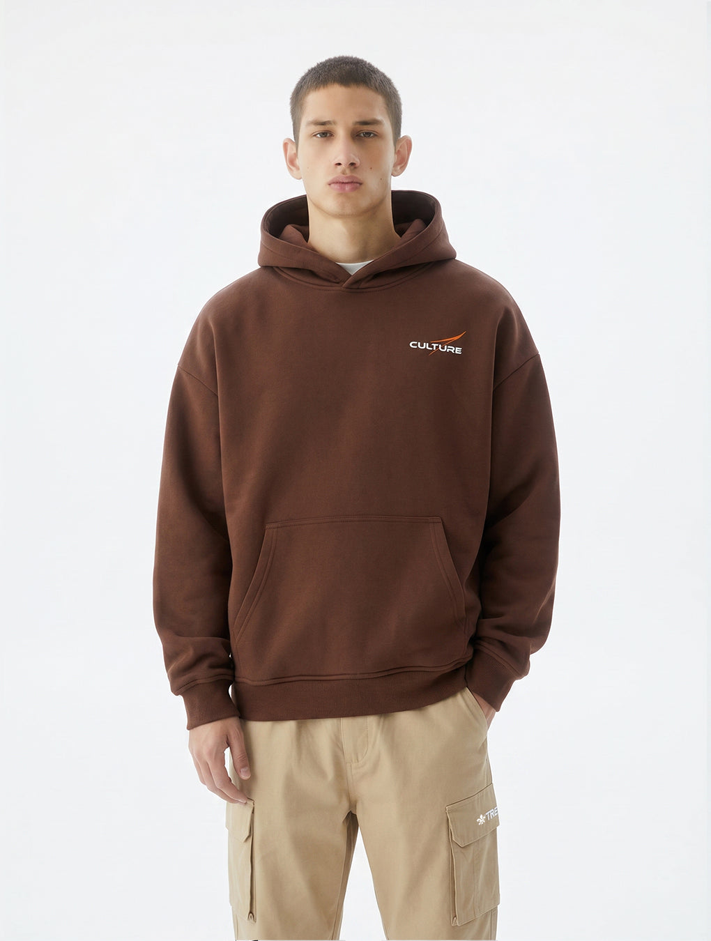 The Culture Hoodie                                      Brown
