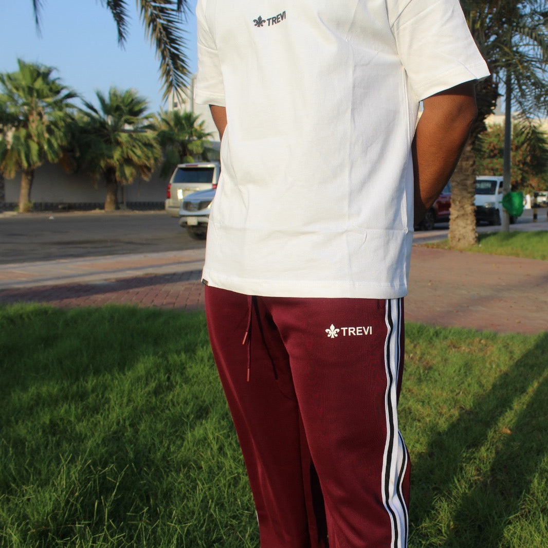TREVI Track pants - Burgundy