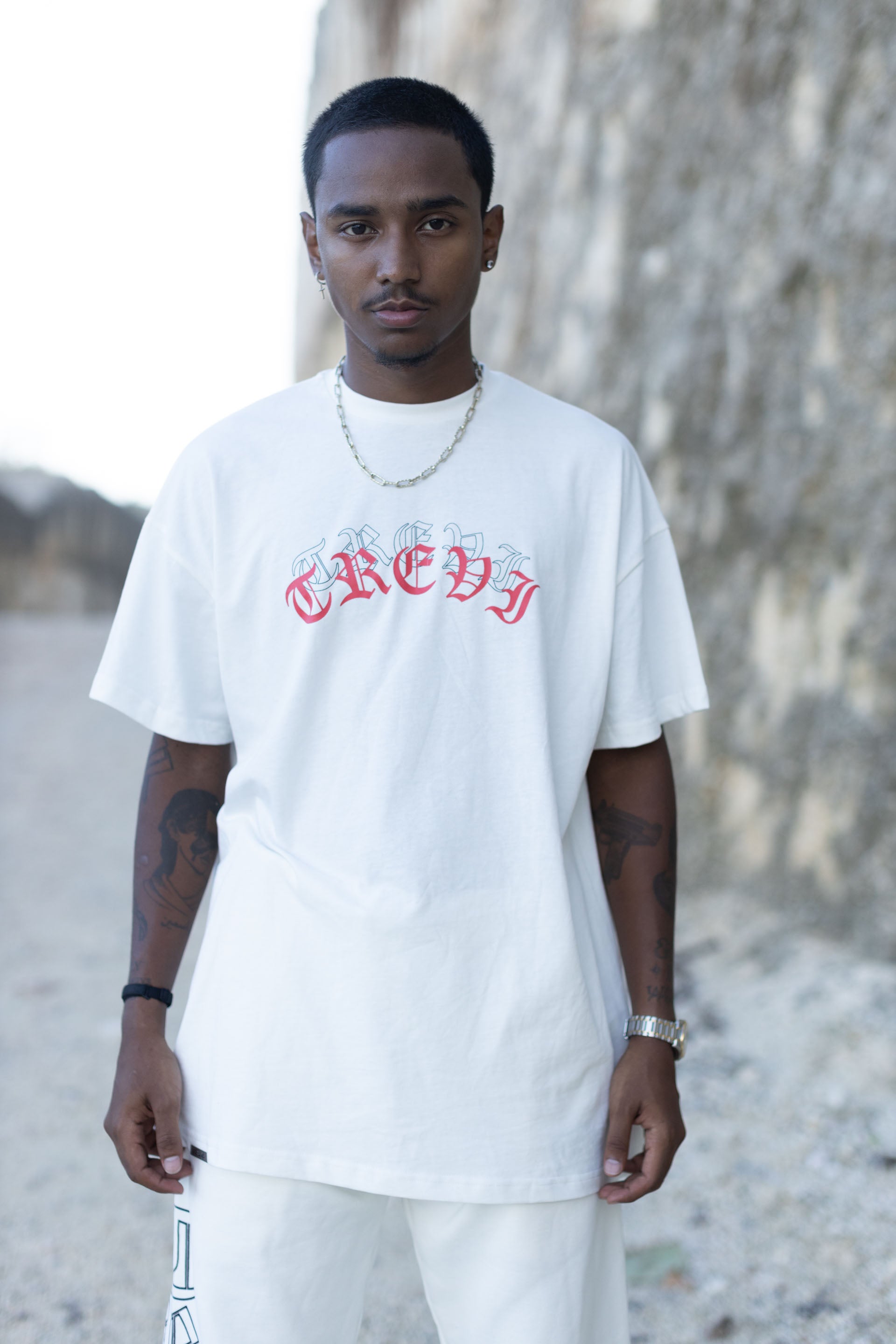 Trevi Oversized T-shirt - White